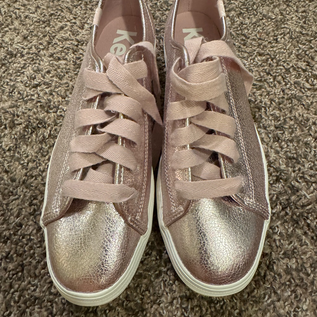 Keds Women’s Triple Kick Platform Leather Sneakers Size 8.5 New In Box — image 4 of 8